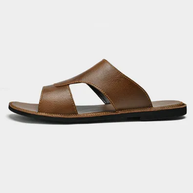 SERENE SOLE LEATHER SANDALS